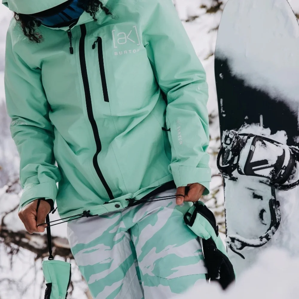 Women's Burton [ak]® Upshift GORE-TEX 2L Jacket in Powder Mint - Picture 9 of 16